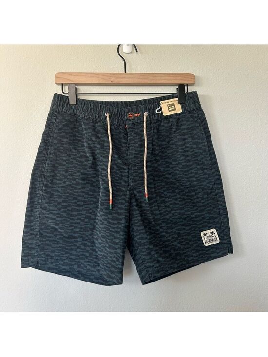 Howler Brothers Other - Howler Brothers Pressure Drop Cord Shorts Mens 30 Canyon Distortion Blue